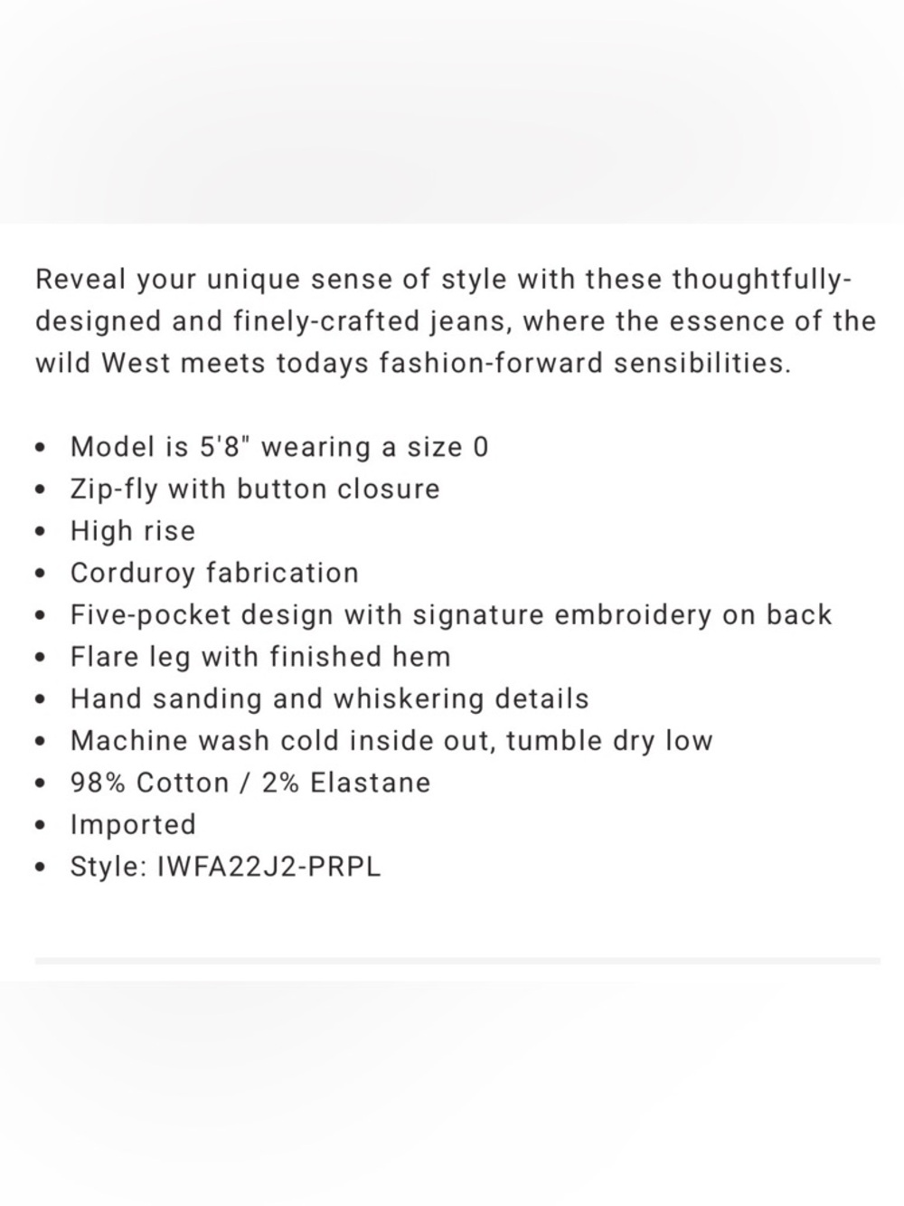 Idyllwind pants NWT - Picture 7 of 10